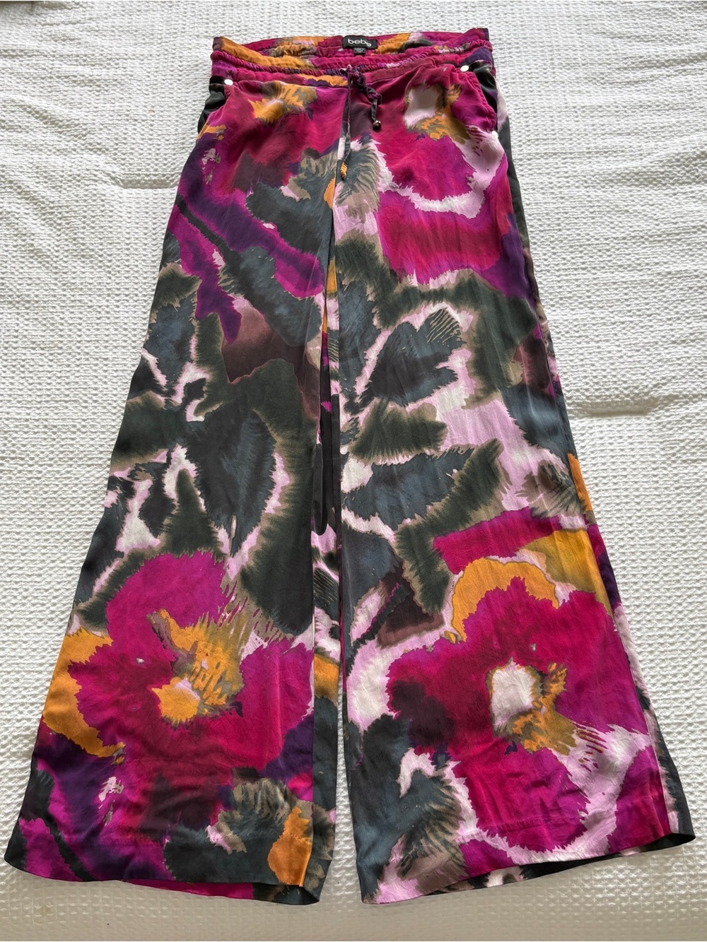 bebe Silk Blend Pants